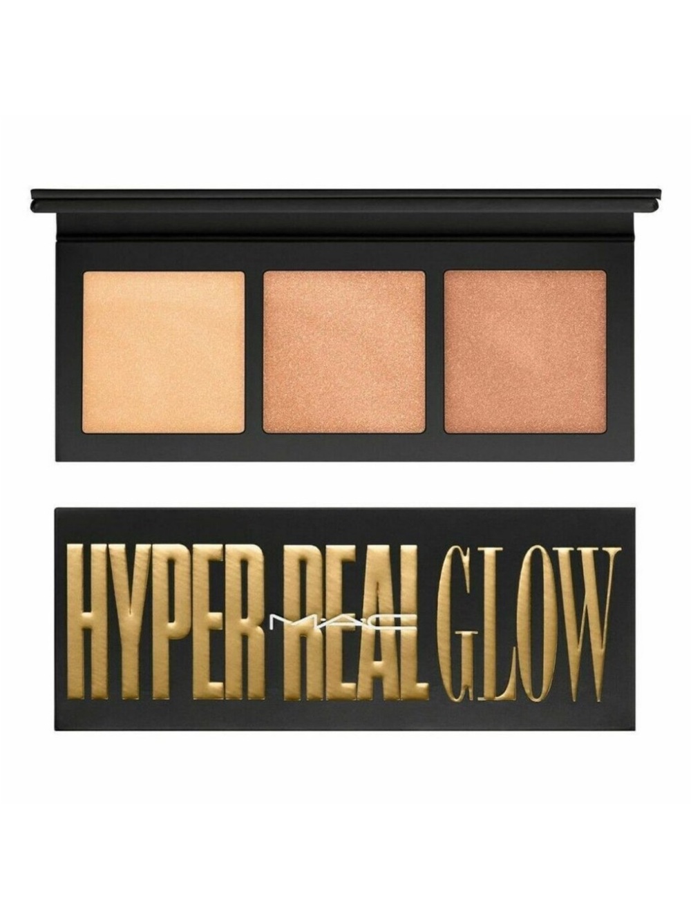 MAC Cosmetics Hyper Real Glow Trio Highlighter- get it glowin’ NIB